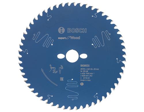 Bosch Professional Kreissägeblatt Expert for Wood 254x30-54