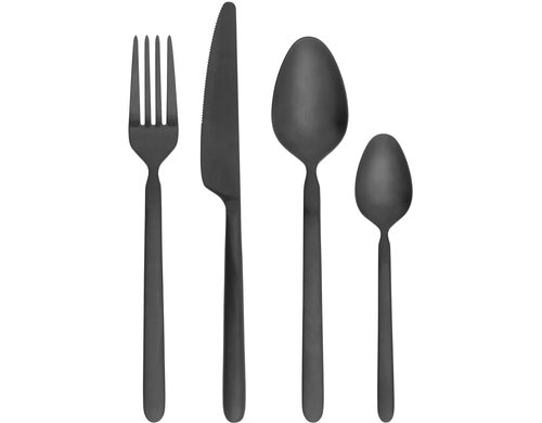 Blomus Besteck-Set STELLA 16-tlg. Farbe Black