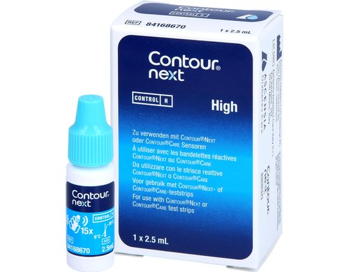 CONTOUR NEXT Kontroll-Lösung high 2.5 ml