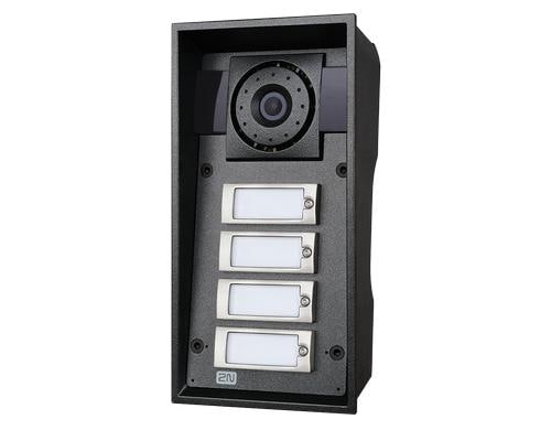 2N IP Force 4 Ruf + HD Kam + 10W Türsprechstelle, integrierter Kontakt, IP69