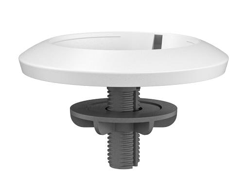 Logitech Rally Mic Pod Weiss Table Mount Kit Weiss