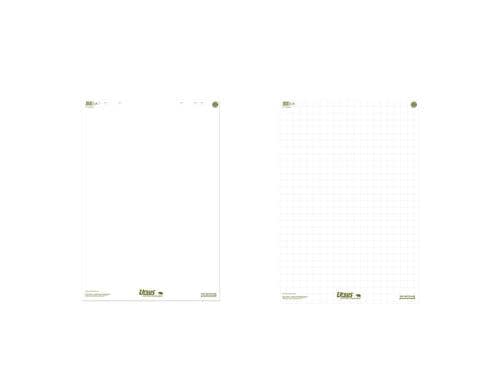 ursus green Flipchart Block Recycling blanco, 1 Pk à 5 Stk
