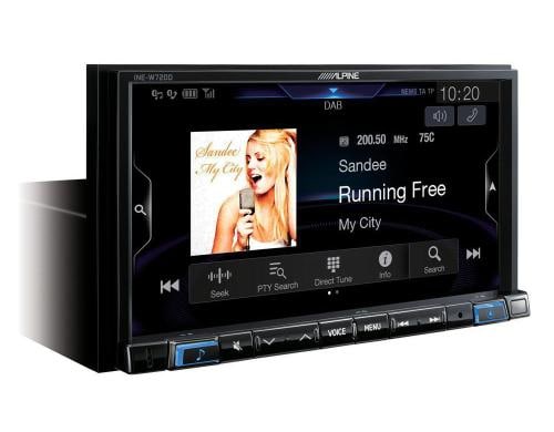 Alpine Advanced Navi Station INE-W720D DAB+, 2-DIN