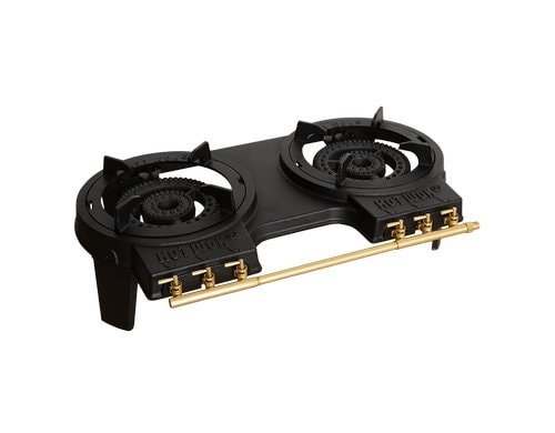 Double 2x10 kW mit Flachbrennern, ohne Set Innenbereich geeignet