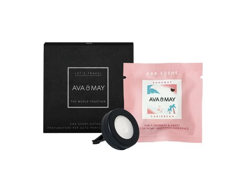 AVA & MAY Autoduft Bahamas parfümiertes Polymer, 8.5x1 cm (DxH)