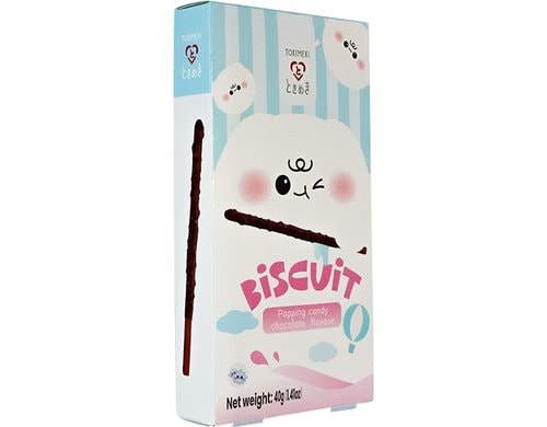 Biscuit Stick Popping Candy 40g