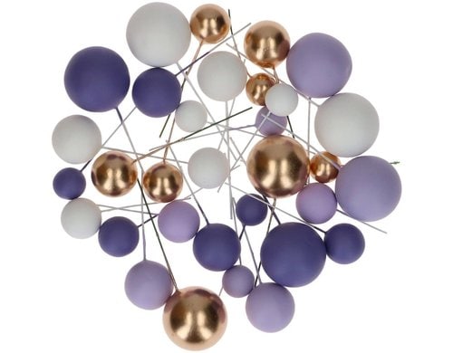 Backshop Simply Making Bubbles Einstecker Set 32 Stk, Violett