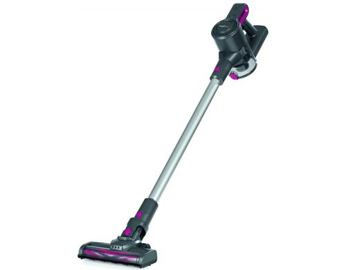 MAXXMEE Akku-Zyklon-Staubsauger 22,2V anthrazit / pink