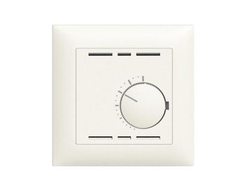 Feller EDIZIOdue Raumthermostat weiss ohne Schalter, 230V, 10A