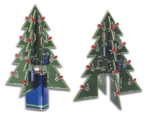 Whadda 3D-Weihnachtsbaum Bausatz