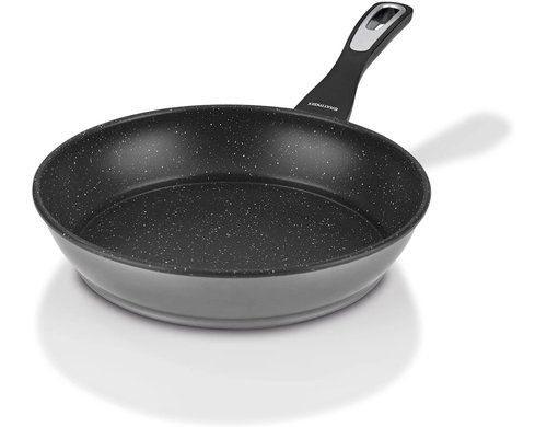 BRATmaxx Keramik Pfanne 28cm anthrazit 2-Fach Beschichtet Alle Herdarten Kratzfest