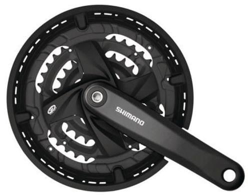 Shimano Kettenradgarnitur FC-M371-L 4-kant 170 mm 48x36x26 schwarz