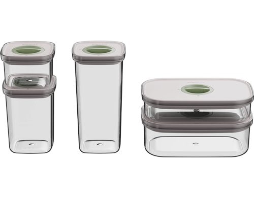 BergHOFF Vorratsbehälter-Set Leo Smart Seal 5-teilig