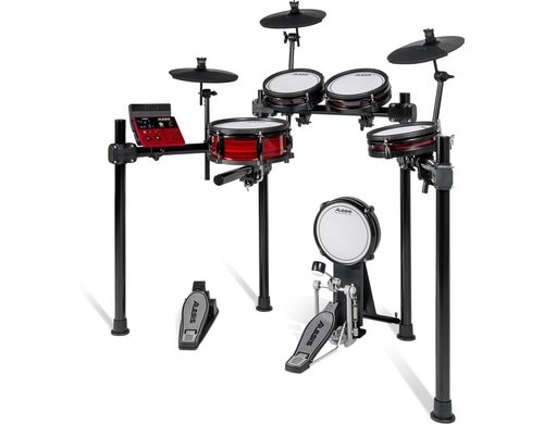 Alesis Nitro Max Pro 8-teiliges E-Drum Komplettset, Mesh, BT