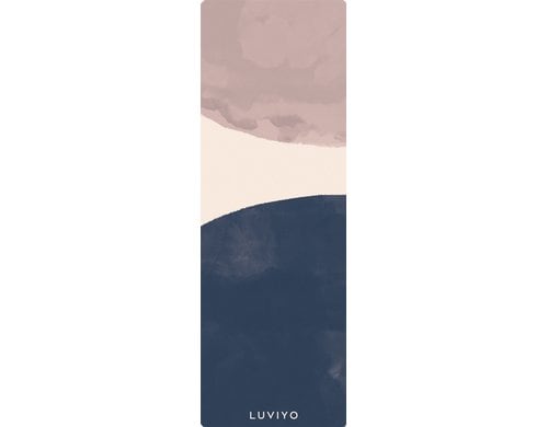 LUVIYO All-In-One Yogamatte Oasis Oasis, 178x61cm, 3 mm