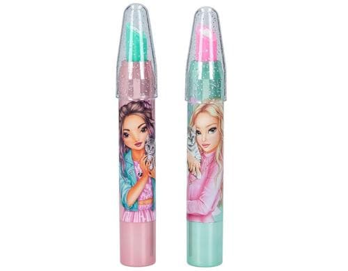 Depesche Lippenstift Gummi Top Model Assortiert, Parfümiert, 1.8 x 1.8 x 11.7 cm