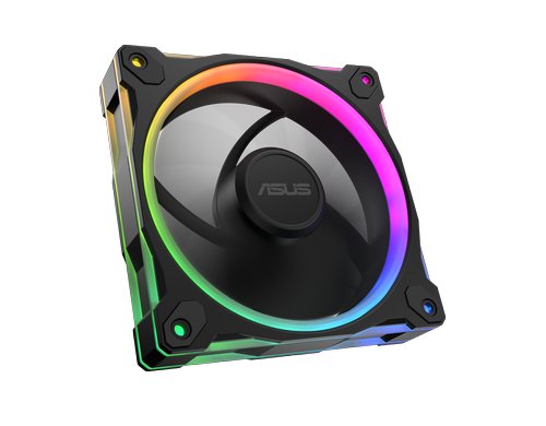 ASUS PRIME MR120 FAN ARGB BLACK 120x120x28mm, PWM, 1600rpm, max. 21 dB