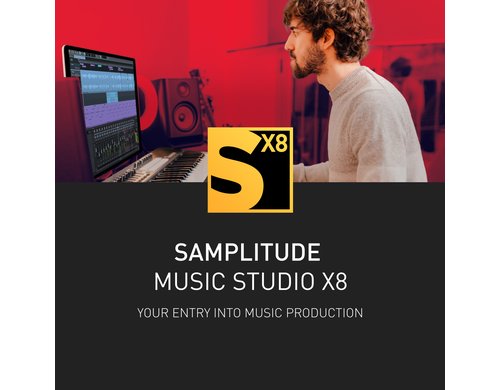 Magix Samplitude Music Studio X8 ESD, Vollversion, DE,EN,ES,FR