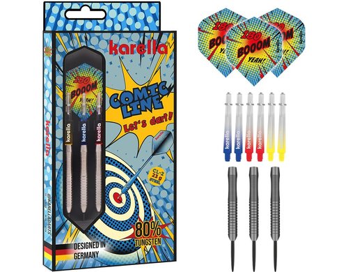 Karella Steeldart Comic Line CL-2 23g 3 Stück, 80% Tungsten