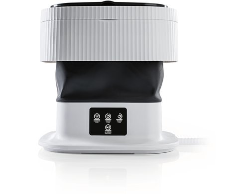 CLEANmaxx Mini-Waschmaschine Faltbar 9 Liter, 1kg Wäsche, 55dB, 18W/230V