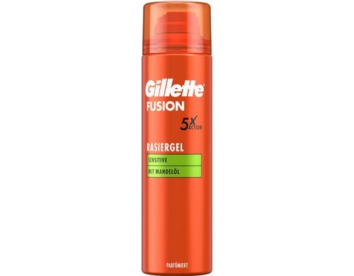 Gillette Fusion5 Sensitive Rasiergel 200 ml