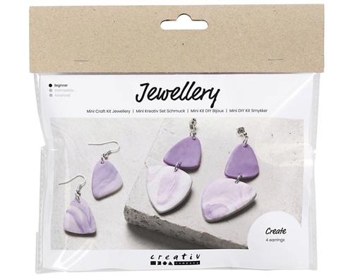 Creativ Company Bastelset Schmuck Helllila