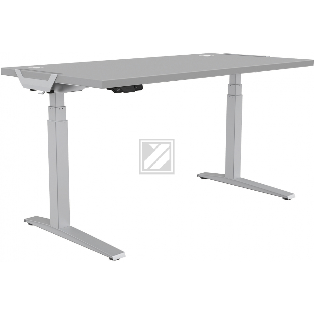 Fellowes Levado Tischplatte grau, 140x80cm