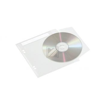 Favorit CD/DVD Clip-Tray, 10 Stk transparent