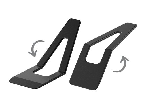 Stöckli Raclettespachtel Wender 2 Stk anthrazit, Kunststoff