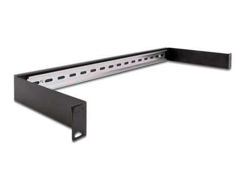 Delock 19 Hutschienenpanel 1 HE, schwarz