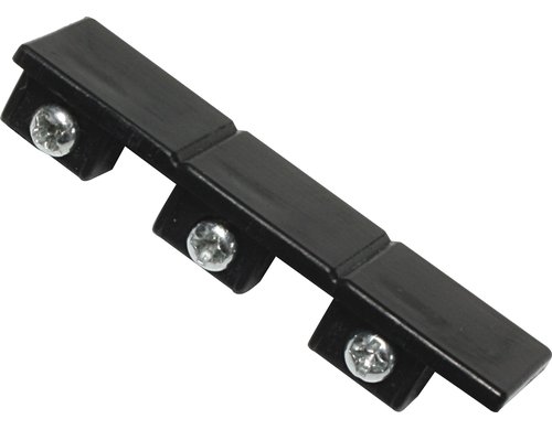 Gardinia Endstück Atlanta, Schwarz matt 1 Paar, Kunststoff,