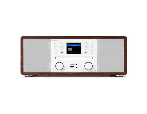 Audizio Avola-WHT DAB+/FM Radio mit BT u. CD, WLAN, weiss