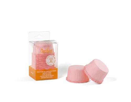 Decora Backförmchen Ruffled Rosa 25 Stück 55x35 cm, bis 220 Grad