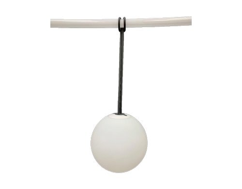 Dameco LED Kugel-Pendelleuchte USB-C inkl. LED 80lm 3000K, pearl, IP54