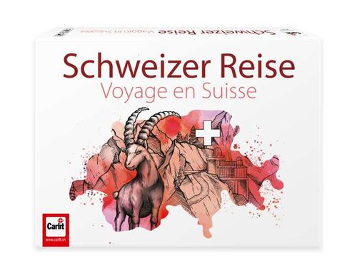 Schweizer Reise - Voyage en Suisse Alter: 8+, für 2-6 Spieler