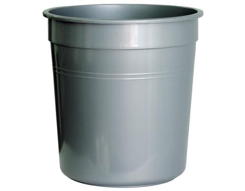 Hansa Papierkorb grau, Øoben 36,5 cm, H 38 cm, Volumen: 28 l