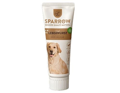 Sparrow Dog Leberwurst mit CBD 75g