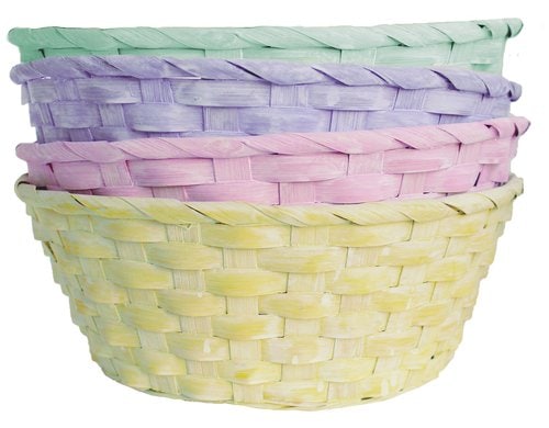 B+C Bambusköbchen 25 Durchmesser x 10 cm,1 Stück, assortiert