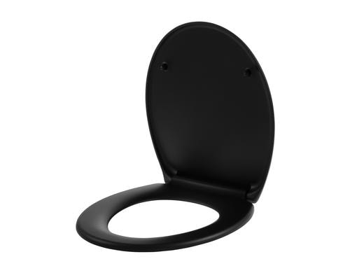 COCON Toilettensitz, Duroplast, sw matt Absenkautomatik