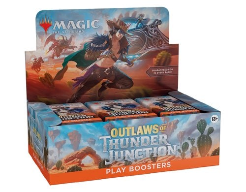 MTG Outlaws of Thunder Junction Play Boosters Display ENGLISCH