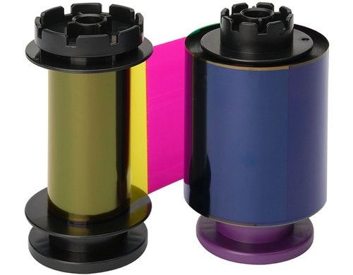 Evolis Avansia YMCKK RT Color Ribbon 400 Kartenseiten