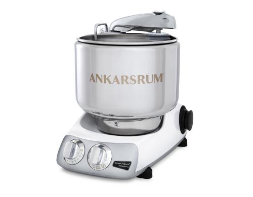 Ankarsrum Küchenmaschine AKM6230GW Glossy 7 Liter (für bis zu 5 kg Teig), 1500 Watt