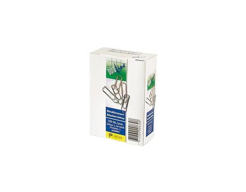 Büroline Büroklammern Gr. 3 vernickelt 28mm,  1 Pack à 100