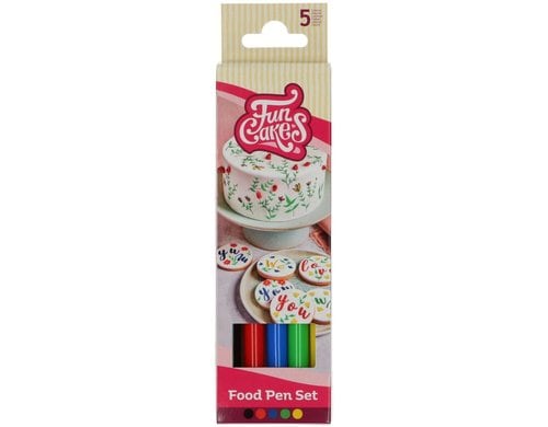 Lebensmittelstifte Set - Primärfarben 5 x 1.3 g