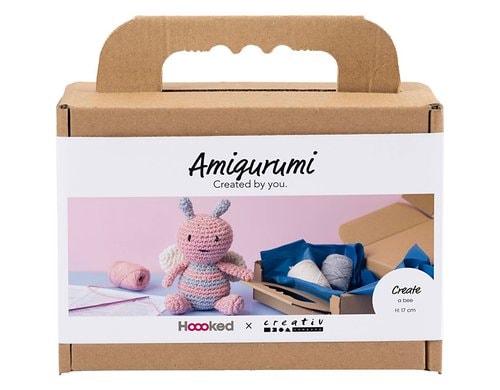 Creativ Company Bastelset Amigurumi Häkelset Biene