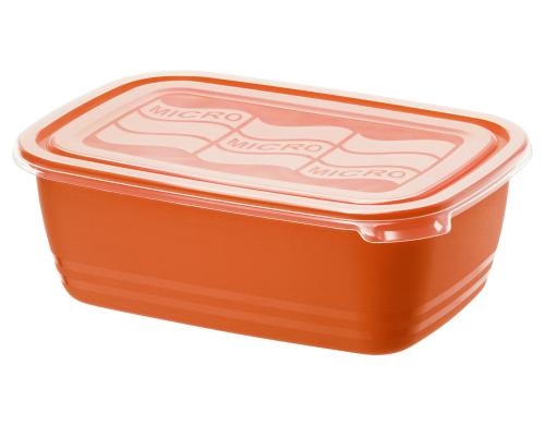Rotho Mikrowellendose Eco Papaya 1.9 rot, 234x162x81 mm