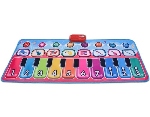 Elektr. Musik-und Spielteppich 130x48cm