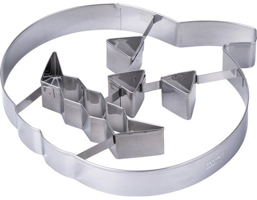 Zenker XXL Ausstecher Kürbiskopf Edelstahl, 200x192x26mm