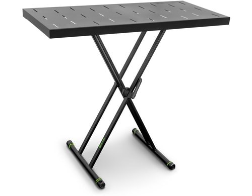 Gravity GKSX2RD Keyboardständer Set X-Stand, inkl. Auflagetisch, max 60 KG