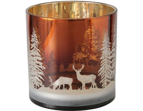 Boltze Windlicht Lorel 15cm Glas, 15x15cm